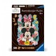 Wooden Puzzle - Mickey & Minnie
