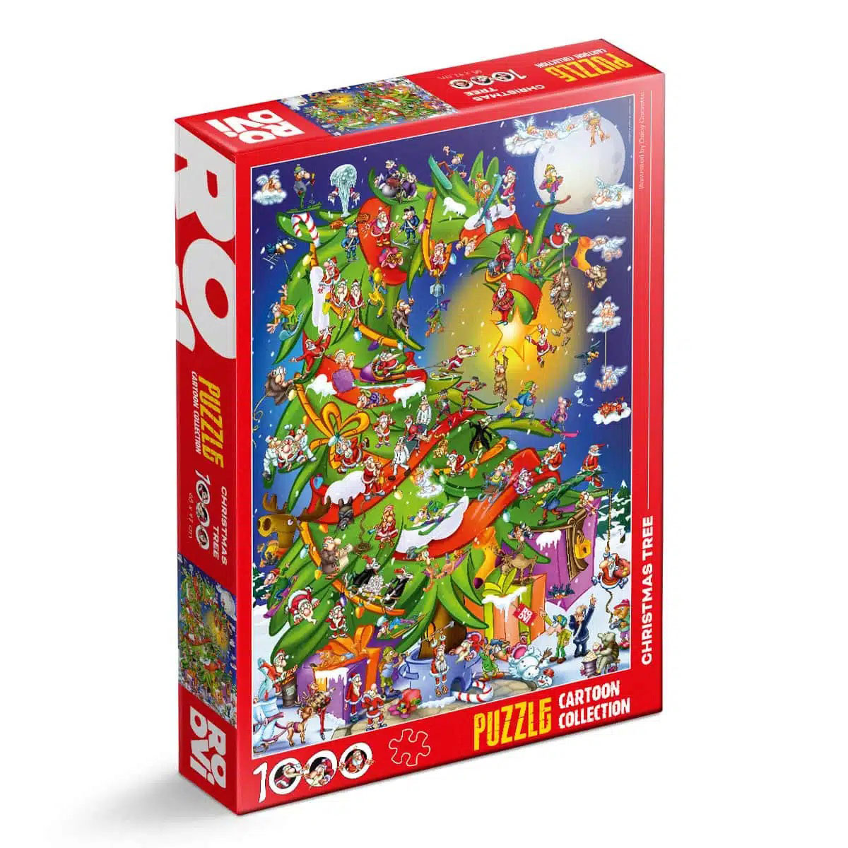 Christmas Puzzle Christmas 1000 Pieces Jigsaw Puzzles One-piece