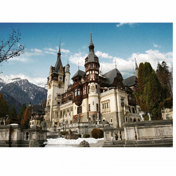  Roovi-63052-01 Jigsaw Puzzle - 500 Pieces - Romania : Peles Castle