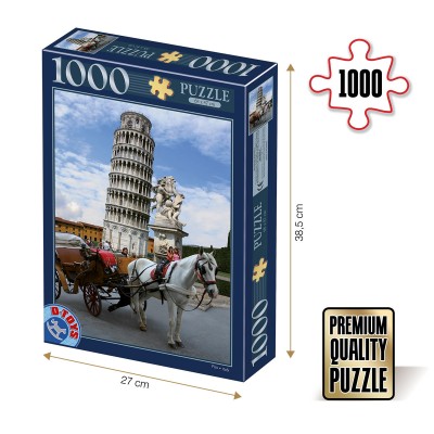 Puzzle Roovi-70647 Tower of Pisa