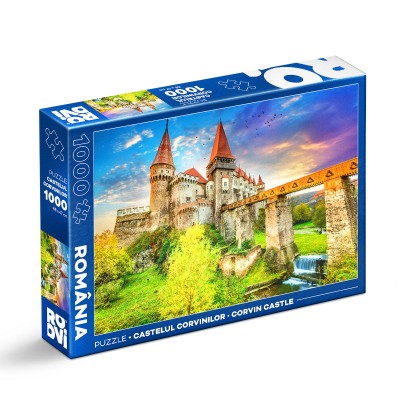 Puzzle Roovi-79923 Corvin Castle - Gothic Largest Castles in Europe