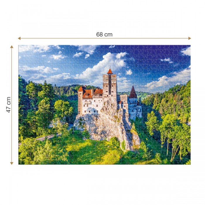 Puzzle  Roovi-80059 Bran Castle or Dracula Castle in Transylvania