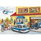 3 Jigsaw Puzzles - Fire Brigade and Police