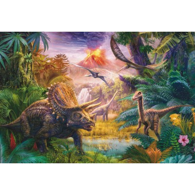 Puzzle Schmidt-Spiele-56129 The Valley of the Dinosaurs