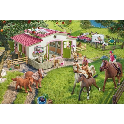 Puzzle Schmidt-Spiele-56190 Ride into the countryside