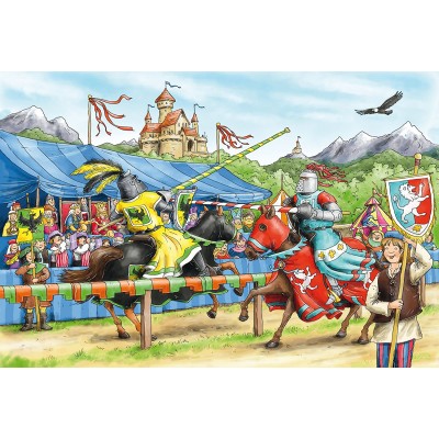 Puzzle Schmidt-Spiele-56204 In the knights