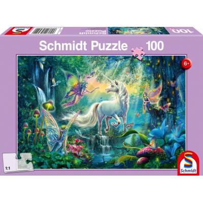 Puzzle Schmidt-Spiele-56254 In the land of mythical creatures