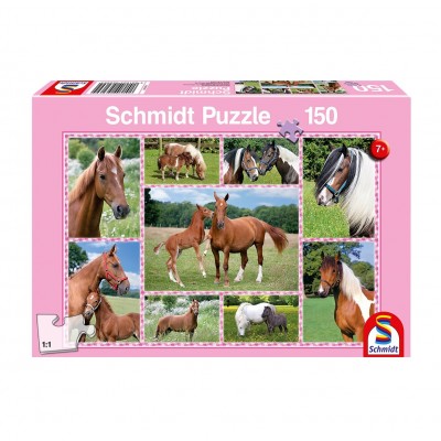 Puzzle Schmidt-Spiele-56269 Horse Dreams