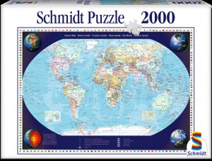 Schmidt-Spiele-57041 Jigsaw Puzzle - 2000 Pieces - Our World