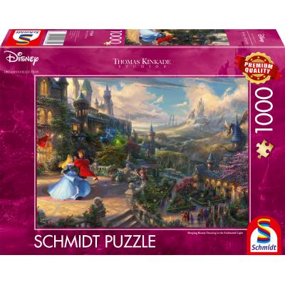 Puzzle Schmidt-Spiele-57369 Sleeping Beauty Dancing in the Enchanted Light