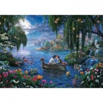 Puzzle  Schmidt-Spiele-57370 The Little Mermaid and Prince Eric