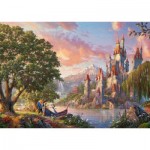 Puzzle  Schmidt-Spiele-57372 Belle's Magical World