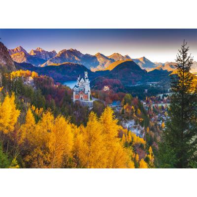 Puzzle Schmidt-Spiele-57390 Neuschwanstein in Autumn