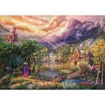 Puzzle  Schmidt-Spiele-58037 Disney, Snow White and the Queen