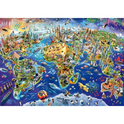 Puzzle Schmidt-Spiele-58288 Discover Our World