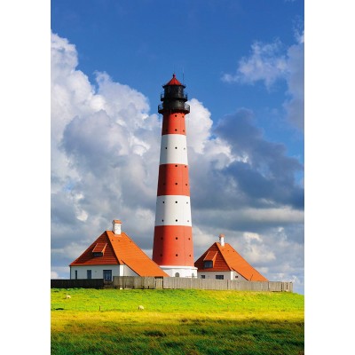 Puzzle Schmidt-Spiele-58319 Westerhever Lighthouse
