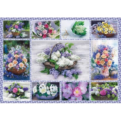 Puzzle Schmidt-Spiele-58366 Bouquets of flowers