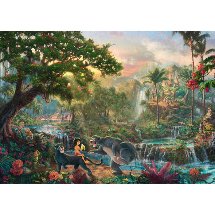 Thomas Kinkade - The Jungle Book