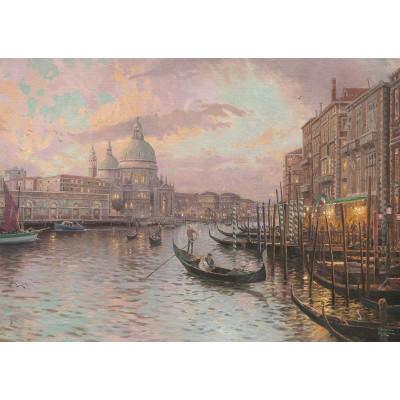 Puzzle Schmidt-Spiele-59499 Thomas Kinkade - In the Streets of Venice