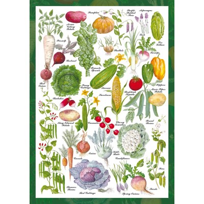 Puzzle Schmidt-Spiele-59567 Countryside Art - Vegetable Garden