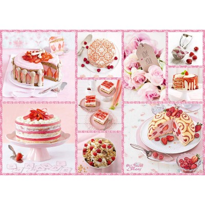 Puzzle Schmidt-Spiele-59576 Pink Cake Happiness
