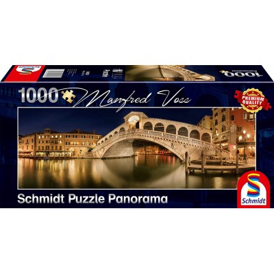 Puzzle Schmidt-Spiele-59620 Manfred Voss - Rialto Bridge