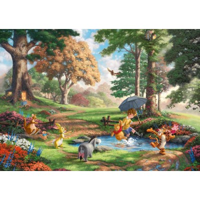 Puzzle Schmidt-Spiele-59689 Thomas Kinkade - Disney - Winnie The Pooh