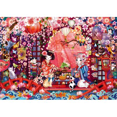 Puzzle Schmidt-Spiele-59712 Japanese Tea Ceremony