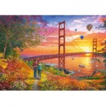 Puzzle  Schmidt-Spiele-59773 Walk to the Golden Gate Bridge