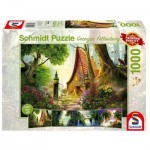 Puzzle  Schmidt-Spiele-59909 Georgia Fellenberg - Cottage