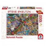 Puzzle  Schmidt-Spiele-59966 Steve Skelton - Everything in Motion