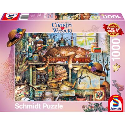Puzzle Schmidt-Spiele-59992 Remington the Horticulturist
