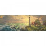 Puzzle   Thomas Kinkade - Lighthouse Idyll