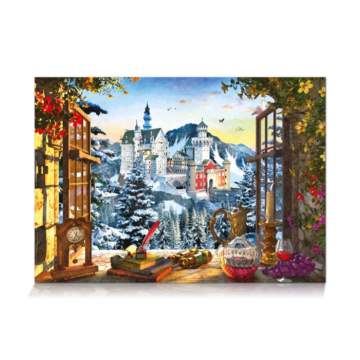 Puzzle Star-Puzzle-0417 Mountain Castle