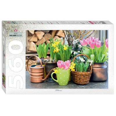 Puzzle Step-Puzzle-78097 Spring Flowers
