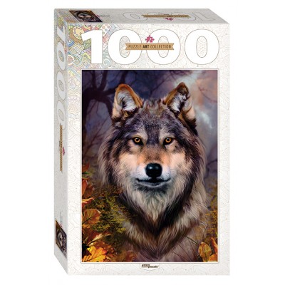 Puzzle Step-Puzzle-79109 Wolf