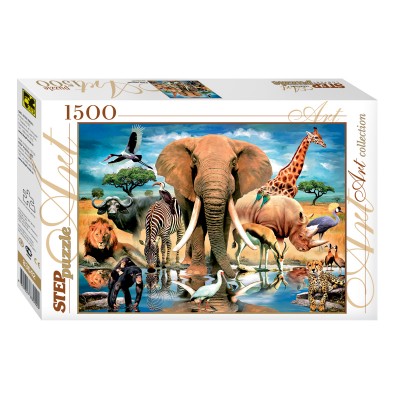 Puzzle Step-Puzzle-83042 World of Animals