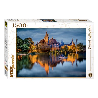 Puzzle Step-Puzzle-83050 The castle by the lake