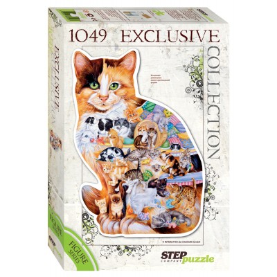 Puzzle Step-Puzzle-83502 Cat