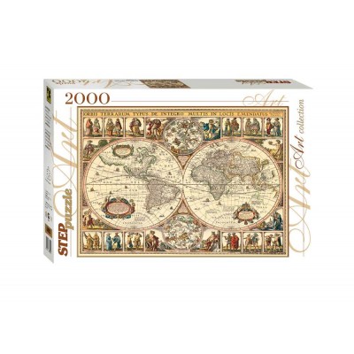 Puzzle Step-Puzzle-84003 Historical Map of the World