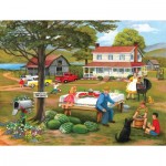 Puzzle  Sunsout-22143 XXL Pieces - Family Cookout