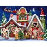 Puzzle  Sunsout-23018 XXL Pieces - Christmas Workshop