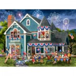 Puzzle  Sunsout-23068 XXL Pieces - Old Time Celebration