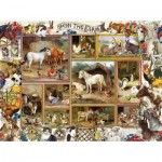 Puzzle  Sunsout-27256 XXL Pieces - Barbara Behr - On the Farm