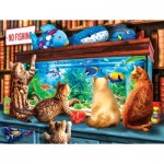 Puzzle  Sunsout-28532 XXL Pieces - Window Shopping