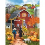 Puzzle  Sunsout-28755 XXL Pieces - Valley Farm