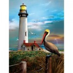 Puzzle  Sunsout-28847 XXL Pieces - Pigeon Point Lighthouse