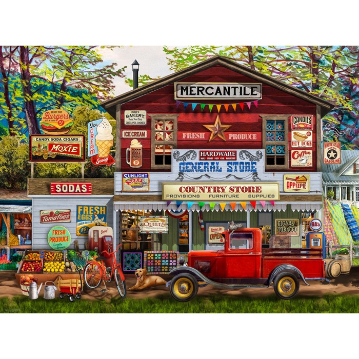 Puzzle  Sunsout-29767 Mercantile