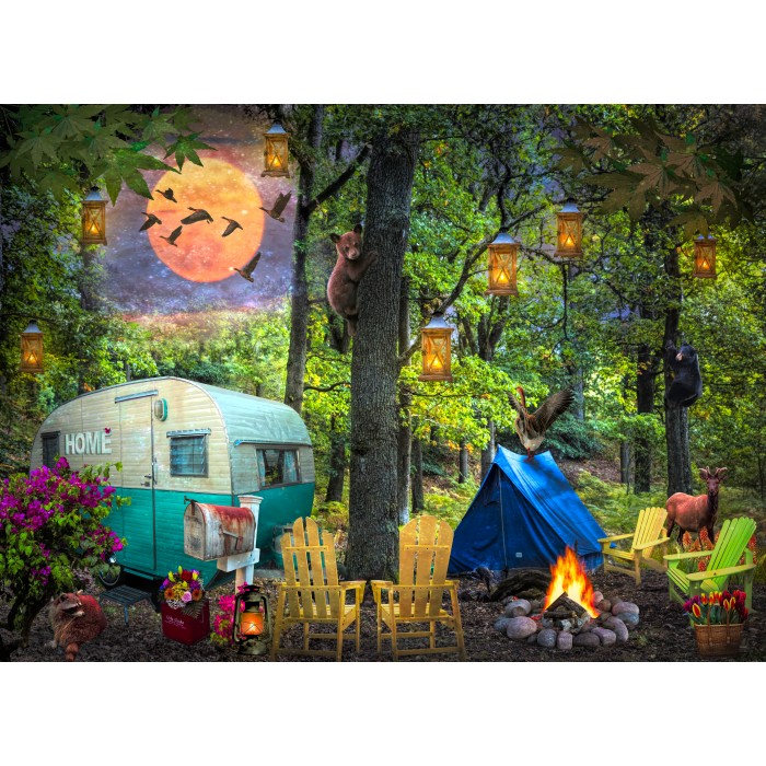 XXL Pieces - Summertime Camping