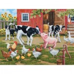 Puzzle  Sunsout-30462 XXL Pieces - Meeting New Friends